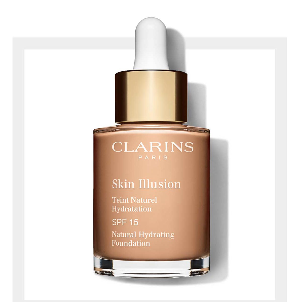 Clarins Skin Illusion Base Spf15 108 Sand 30Ml